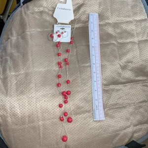 Croft And Barrow Necklace And Earring Set  - Picture 1 of 7