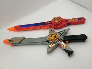 Power Rangers Super Ninja Stahl rot Superstar Klinge Licht Sound & Gitarre Star B - Bild 1 von 11