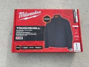Milwaukee M100U-21L TOUGHSHELL M12 Heated Toughshell Jacket Kit - Size L - NEW - Picture 1 of 3