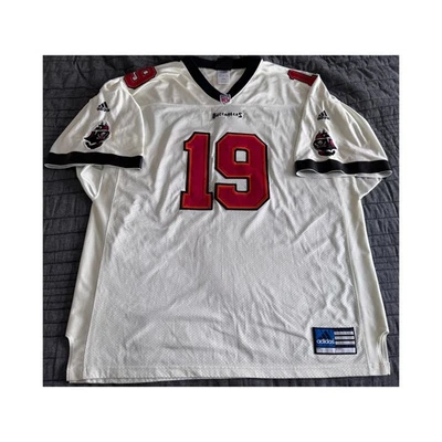 Camiseta deportiva vintage 100 % auténtica Adidas Keyshawn Johnson NFL Tampa Bay Bucaneers 58 Foto 1 de 4