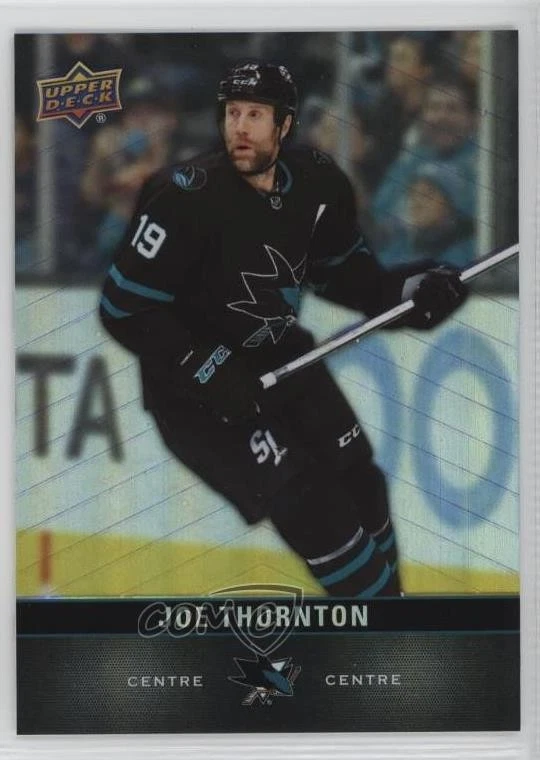 2019 Upper Deck Tim Hortons Collector's Series Premium Program Joe Thornton HOF - Image 1 of 2