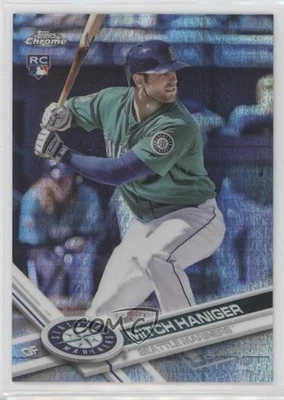 2017 Topps Chrome Prism Refractor Mitch Haniger #29 Rookie RC - Image 1 of 2