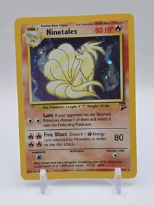 Pokémon TCG Ninetales Base Set 2 13/130 Holo Unlimited Holo Rare NM - Picture 1 of 3