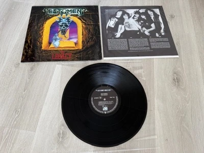 TESTAMENT - THE LEGACY 1.PRESS LP 1987 + OIS (NM/M)          SLAYER,DEATH,SADUS - Image 1 of 4