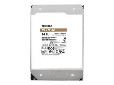 Toshiba N300 NAS HDWG51EXZSTA 14 TB internal 3.5" SATA 6Gb/s 7200 rpm 512MB HDD - Image 1 of 2