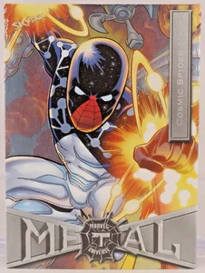 2021 Skybox Marvel Metal Universe Spider-Man Cosmic Spider-man #15 - Picture 1 of 2