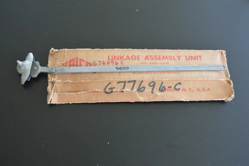 1937 Buick 80 90 Series Only NOS GM Trico Windshield Wiper Linkage Hard to Get! - Image 1 of 4