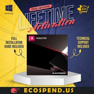 Autodesk AutoCAD 2026 Lifetime 🟩Please🟩READ🟩DESCRIPTION!! - Picture 1 of 6