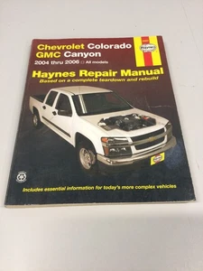 Chevrolet Colorado, GMC Canyon 2004-2006, all models Haynes Repair Manual - Picture 1 of 2