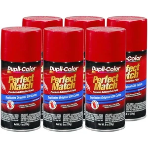 Duplicolor BGM0519 (6-Pack), Perfect Match Aerosol Paint GM WA9260, Victory Red - Picture 1 of 1
