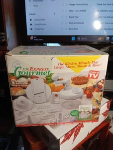 The Express Gourmet Chops, Slices, Mixes, New, Unused, Open Box, As Seen On Tv. - Picture 1 of 6