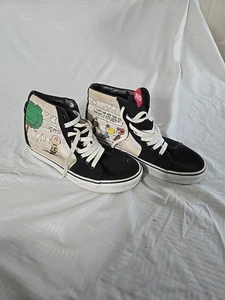 Vans Sk8 Hi x Peanuts 'Charlie Kite' Multi Color M-7.5/W-9 - Imagen 1 de 6