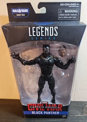 Série Marvel Legends Guerra Civil Pantera Negra (Sem BAF) - Imagem 1 de 2