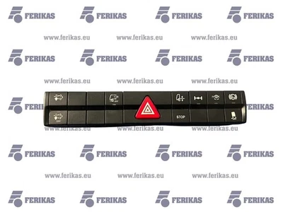 Interruptor de luz de advertencia Mercedes Benz Antos, panel A9605400146 - Imagen 1 de 4