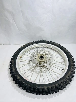 07-24 2011 RMZ250 RMZ 250 OEM conjunto completo de neumáticos de cubo de llanta delantera 21x1,60 Foto 1 de 4