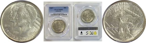 1937 50C Arkansas Commemorative Half Dollar PCGS MS-66 - Picture 1 of 3