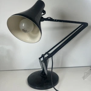 Lámpara de Escritorio Anglepoise Modelo 90 Vintage Negra Luz Lateral de Trabajo Mesita de Noche - Imagen 1 de 24