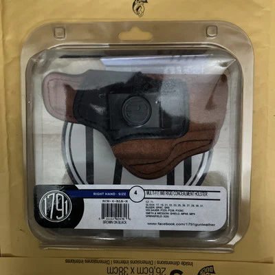 1791 GUNLEATHERFitsGlock 26/27/28/29/30/33, XD40, XDS, XDE, XD9 RI(FVS020806)(5) - Image 1 of 4