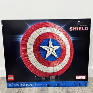 LEGO 76262 Captain America’s Shield Marvel 3.128 Teile Neu Versiegelt Erwachsene Sammler - Bild 1 von 6