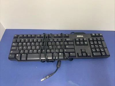 SK-8115 DELL USB WIRED KEYBOARD MECHANICAL-104 BLACK - Image 1 of 3