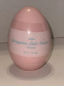 Sealed Avon Springtime Treasures Lahana Perfume Cologne Spray .5 oz Easter Egg - Picture 1 of 7