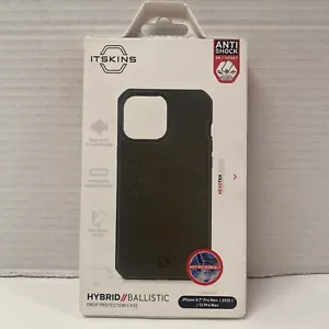 Funda Balística Híbrida ITSKINS para Apple iPhone 12 Pro Max 6.7" Verde Oliva Caqui - Imagen 1 de 4