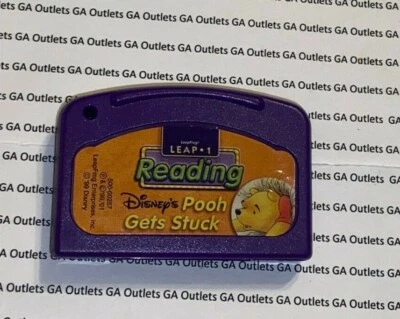 LeapPad Leap 1 Reading Pooh Gets Stuck Interactive Cartridge Only - Image 1 of 3