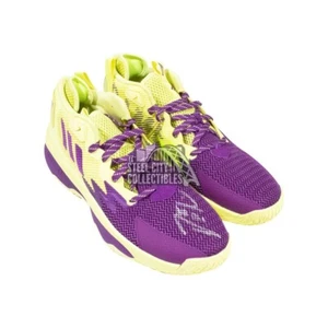 Damian Lillard Autographed Dame 8 Adidas Basketball Shoes - JSA COA - Picture 1 of 1