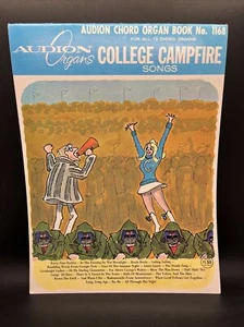 Audion chord organ book no. 1168 College Campfire Songs 1971 - Picture 1 of 9