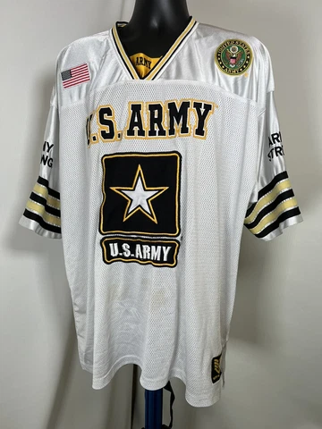 Rapid Dominance U.S. Army Sewn Football Jersey, With Patches, Mens Size XXL Cover