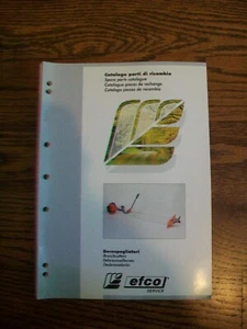 Efco Freischneider Ersatzteilkatalog 1999 - Explosionszeichnungen - Bild 1 von 9