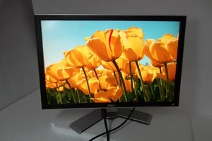 Dell 2408WFP 24" Wide LCD Monitor w/4-Port USB HDMI VGA DVI DP 2408WFPb G283H - Picture 1 of 12