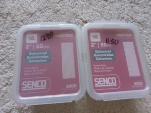 4,000 Senco 2" x 16 Ga. Finish Nails M001005 - Picture 1 of 1