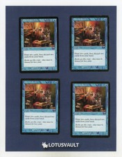 MTG - Odyssey: Careful Study (X4) [LV3514]