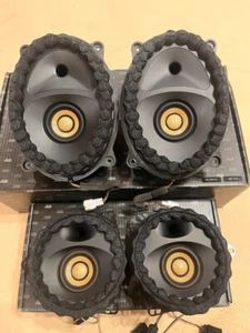 Sonic Design SF-S02F SR-S02F Premium Line Speakers Front Rear USED - Picture 1 of 8