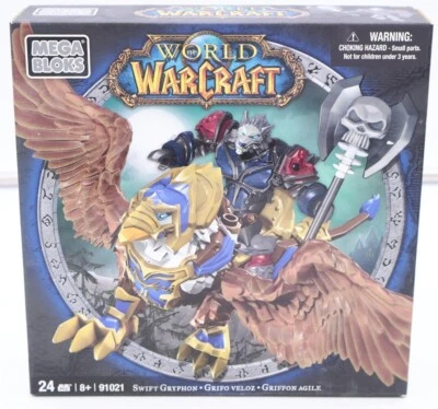 Mega Bloks Swift Gryphon 91021 Set WOW World of Warcraft Mega Blocks NEW - Image 1 of 4