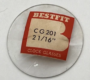 Vetro Orologio Convesso - 2 1/16" Pollici Nuovo Vecchio Stock (CM30) - Foto 1 di 2