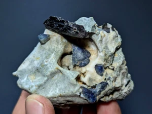 Benitoite, San Benito California, California - Picture 1 of 12