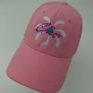 Cheer Pink Fitted 6 5/8 - 7 1/8 Adult Baseball Ball Cap Hat