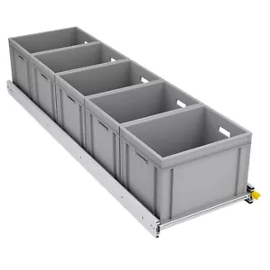 Heckauszug XL - Kastenwagen Heckgarage - Euro Box - Schwerlastauszug 220kg - DIY - Bild 1 von 12
