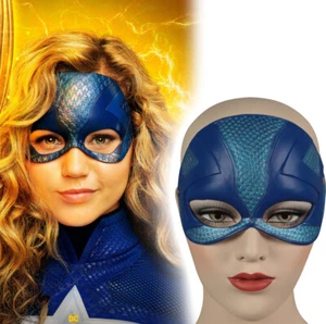 Cosplay Stargirl Eyemask Courtney Whitmore Skyman Eye Mask  Halloween Prop Latex - Picture 1 of 11
