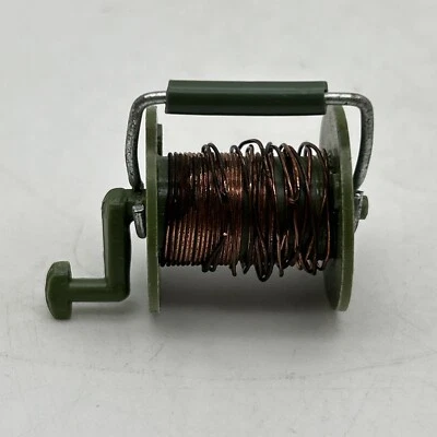 Vtg GI Joe 1964 Soldier Command Post Communications Copper Wire Roll Hasbro Rare - Image 1 of 4