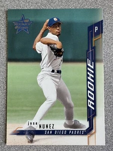2001 Leaf Rookies & Stars Jose Nunez Rookie Card #127 San Diego Padres - Picture 1 of 2