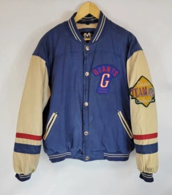 Chaqueta Mirage NFL New York Giants DE COLECCIÓN Talla L Adulto Hombre’s 90s Colección De Colección Foto 1 de 4