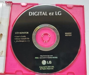 Digital EZ LG Software CD für LCD Monitor Benutzerhandbuch Treiber W2453V W2753V  - Bild 1 von 9