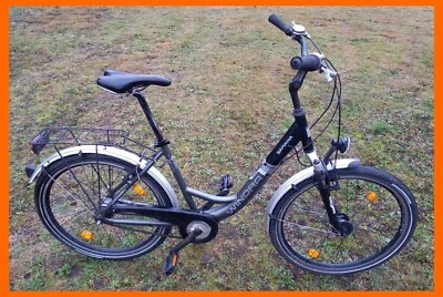 26" Damen ALU Fahrrad RH 46cm TIEFEINSTIEG 7Gang Nabenschaltung + Nabendynamo - Bild 1 von 4