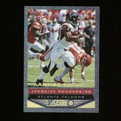 1/1 Jacquizz Rodgers 2013 Score #11 Showcase Artist's Proof One of One Falcons - Image 1 of 2