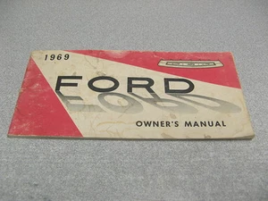 VINTAGE ORIGINAL 1969 FORD 69 OWNER OPERATOR MANUAL - Picture 1 of 2
