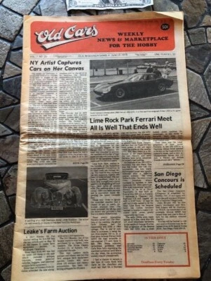 Ferrari 250 GTO 1964 (1 de 3) en cubierta con Teter Cougar Cobra autos antiguos semanales 1978 Foto 1 de 4