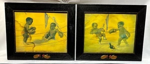 2- Antique Rare 1905 John De Yongh Lithograph African American - Picture 1 of 17